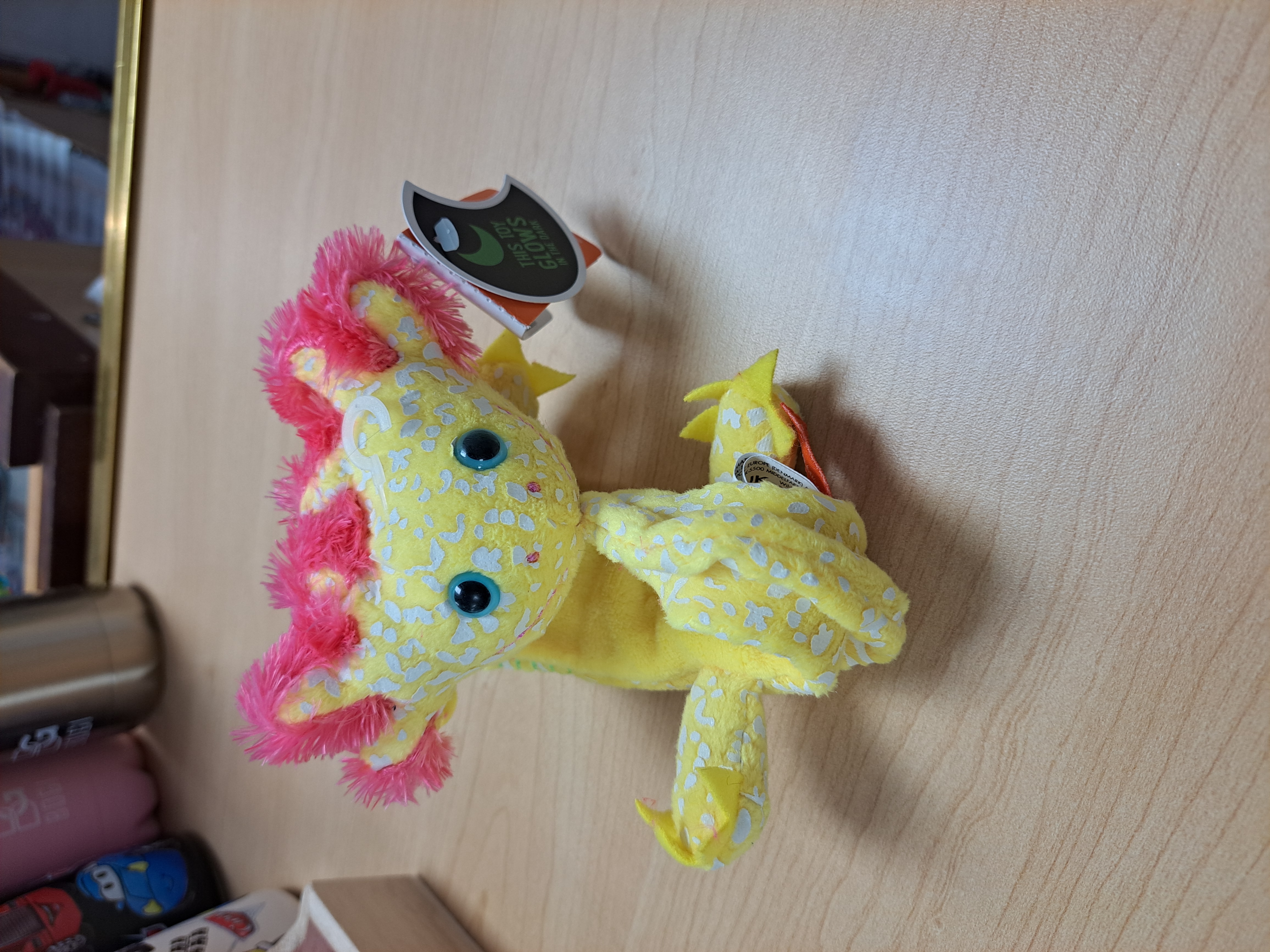 toutou bracelet axolotl jaune